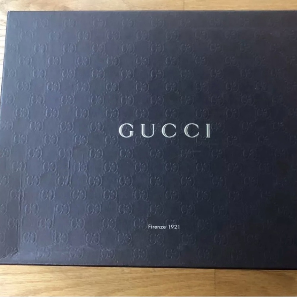Gucci black pant leather 2 inch booties in the box - Picture 7 of 12